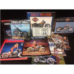 MOTORCYCLE WALL CALENDAR LOT