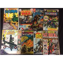 DC COMIC BOOK LOT (STAR SPANGLED WAR, G.I COMBAT & MORE)