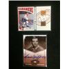 Image 1 : BERNIE GEOFFRION DOUBLE MEMORABILIA & LEGENDARY SIGNATURES HOCKEY CARD LOT