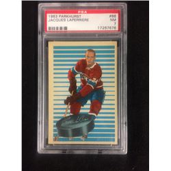 1963 PARKHURST #86 JACQUES LAPERRIERE (NM 7) PSA