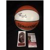 Image 1 : NATE THURMOND AUTOGRAPHED SPALDING BASKETBALL INSCRIBED HOF '85 W/ JSA COA (78/108)