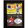Image 1 : LARRY ROBINSON & MARCEL DIONNE AUTOGRAPHED HOCKEY CARDS LOT