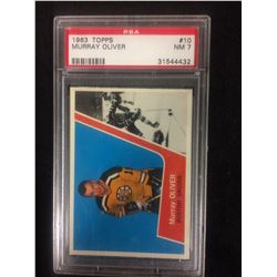 1963 TOPPS #10 MURRAY OLIVER (NM 7) PSA