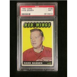 1965 TOPPS #106 HANK BASSEN (NM 7) PSA