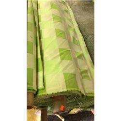 1 roll outdoor fabric unmarked