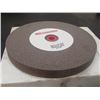 Image 2 : New Westward Aluminum Oxide 10" x 1" x 1.25" Bench Grinding Wheel