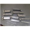 Image 2 : Misc Sized Indexable Lathe Tool Holders, 10 Total