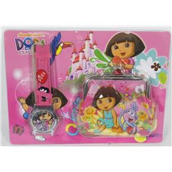 NEW DORA WATCH AND CHANGE BAG COMBO