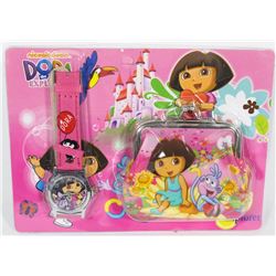 NEW DORA WATCH AND CHANGE BAG COMBO