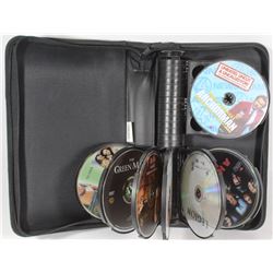 24 DVDS WITH CARRYING CASE
