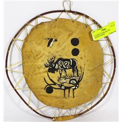 AUTHENTIC DEER SKIN, HAND PAINTED DREAM