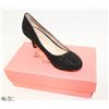 Image 1 : LADIES BLACK SPARKLE PUMPS SIZE 10 BY DE BLOSSOM