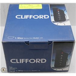 CLIFFORD 1 WAY VEHICLE REMOTE START MODEL I.Z NEW