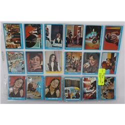 18 VINTAGE PARTRIDGE FAMILY COLLECTOR CARDS.