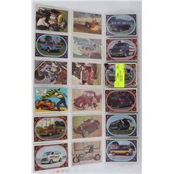 18 VINTAGE FUNNY CARS COLLECTOR CARS.