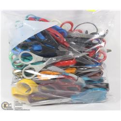 BAG OF ASSORTED SCISSORS