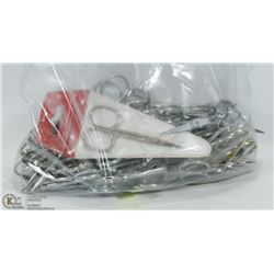 BAG OF SCISSORS (MOSTLY CUTICLE)