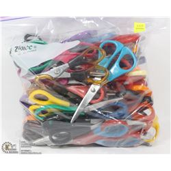 BAG OF ASSORTED SCISSORS