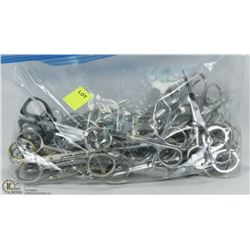BAG OF SCISSORS (MOSTLY CUTICLE)