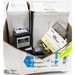 MIXED CASE OF SPLIT DRIVE ANCHORS & SCREWS