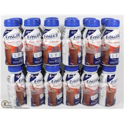 LOT OF 24 CHOCOLATE + CALORIES ENSURE MEAL