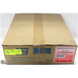 MASTERPACK 6X1-3/4 FLAT WOOD SCREWS