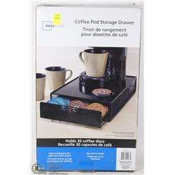 MAINSTAYS COFFEE POD STORAGE DRAWER
