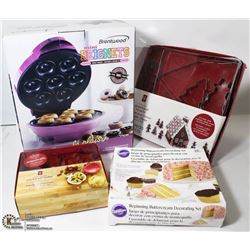 LARGE FLAT OF SMALL KITCHEN APPLIANCES