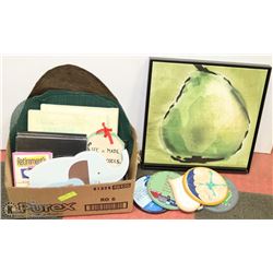 BOX OF CANVAS'S HOME DECOR AND MORE