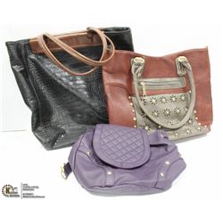 LOT OF 3 PURSES.