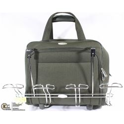 NEW SAMSONITE TRAVEL BAG WITH SAMSONITE OVER