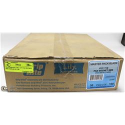MASTERPACK 6X1-1/2" PAN SOCKET SMS 30PKGS OF 100