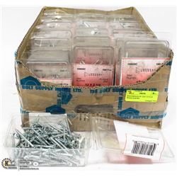 MASTERPACK OF 12X2-1/4 FLAT WOOD SCREWS