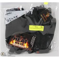 2PACK LADIES HEAT WAVE GLOVES
