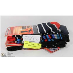 LOT OF 3PACK MENS HEAT WAVE SOCKS