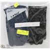 Image 1 : 2 PACK LADIES LEATHER GLOVES SIZE LARGE