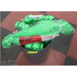 TOTE WITH 7 NEW  SLINGS