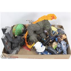 BIG LOT OF MARVEL, STARWARS, TRANSFORMER   FIGURES