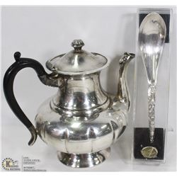 VINTAGE FIRST NATIONS PEWTER SPOON