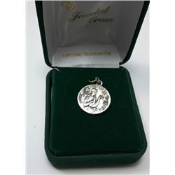 1 - STERLING SILVER ST. THOMAS MORE