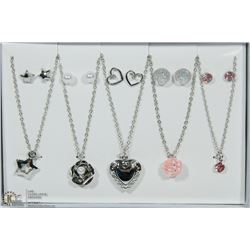 NEW 5 MATCHING SETS FASHION JEWELRY COLLECTION