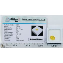 #28-NATURAL ZIRCON GEMSTONE 4.05CT