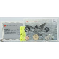 1988 CANADIAN 6 COIN UNCIRCULATED SET WITH COA