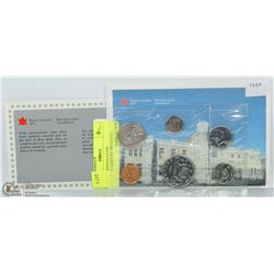 1987 CANADIAN 6 COIN UNCIRCULATED SET WITH COA