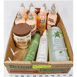 FLAT OF ASSORTED HAIR PRODUCTS