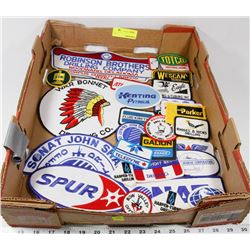 FLAT OF ASSORTED PATCHES