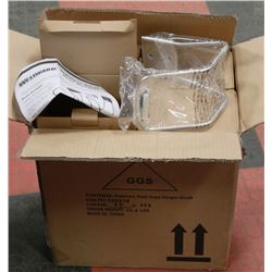 CASE OF WESTWARD STAINLESS STEEL HOSE HANGERS.