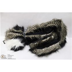 LOT OF 3 NEW BLACK BEAR, SKUNK, AND KITTEN HATS