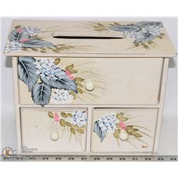 WOODEN BATHROOM ORGANIZER