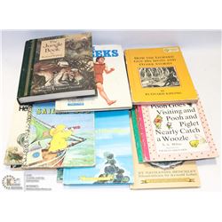 BOX W/19 COLLECTIBLE VINTAGE BOOKS